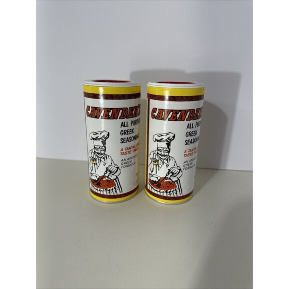 ( 2 PK) Cavender's All‎ Purpose Greek Seasoning - 8 OZ Each NEW/SEALED - Picture 1 of 5